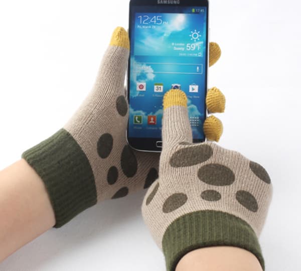 Custom logo sensitive smart phone touch screen gloves